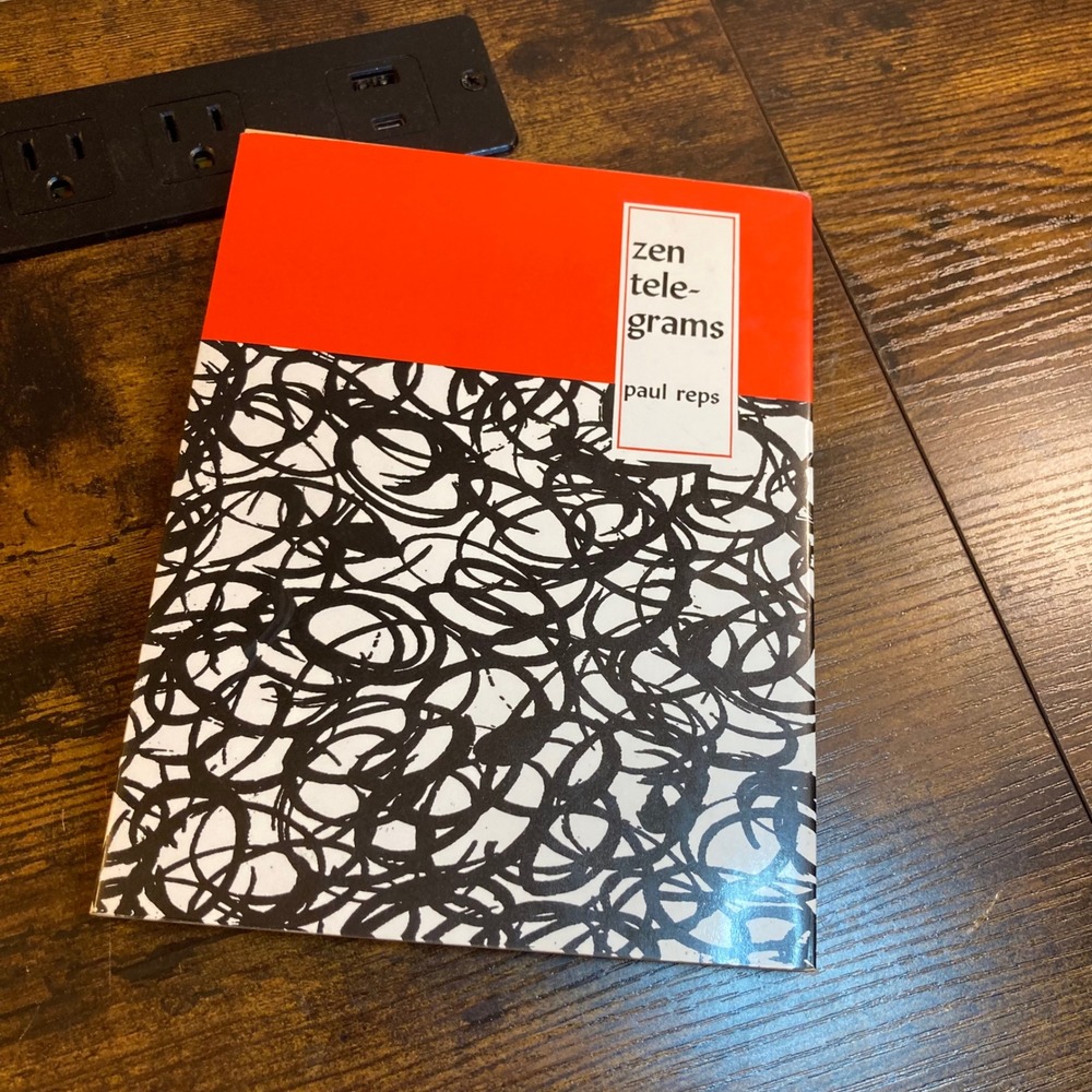 Zen Telegrams Paul Reps 79 Picture Poems Calligraphy Haiku 1984 Tuttle Paperback